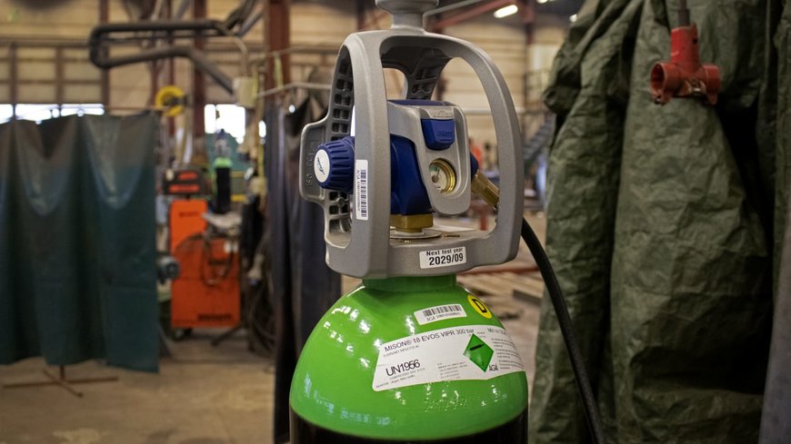 Nu lanseras gasflaskan EVOS™ ViPR på den svenska marknaden